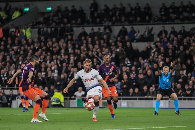 UEFA Champions League Quarter Final Tottenham vs Manchester City