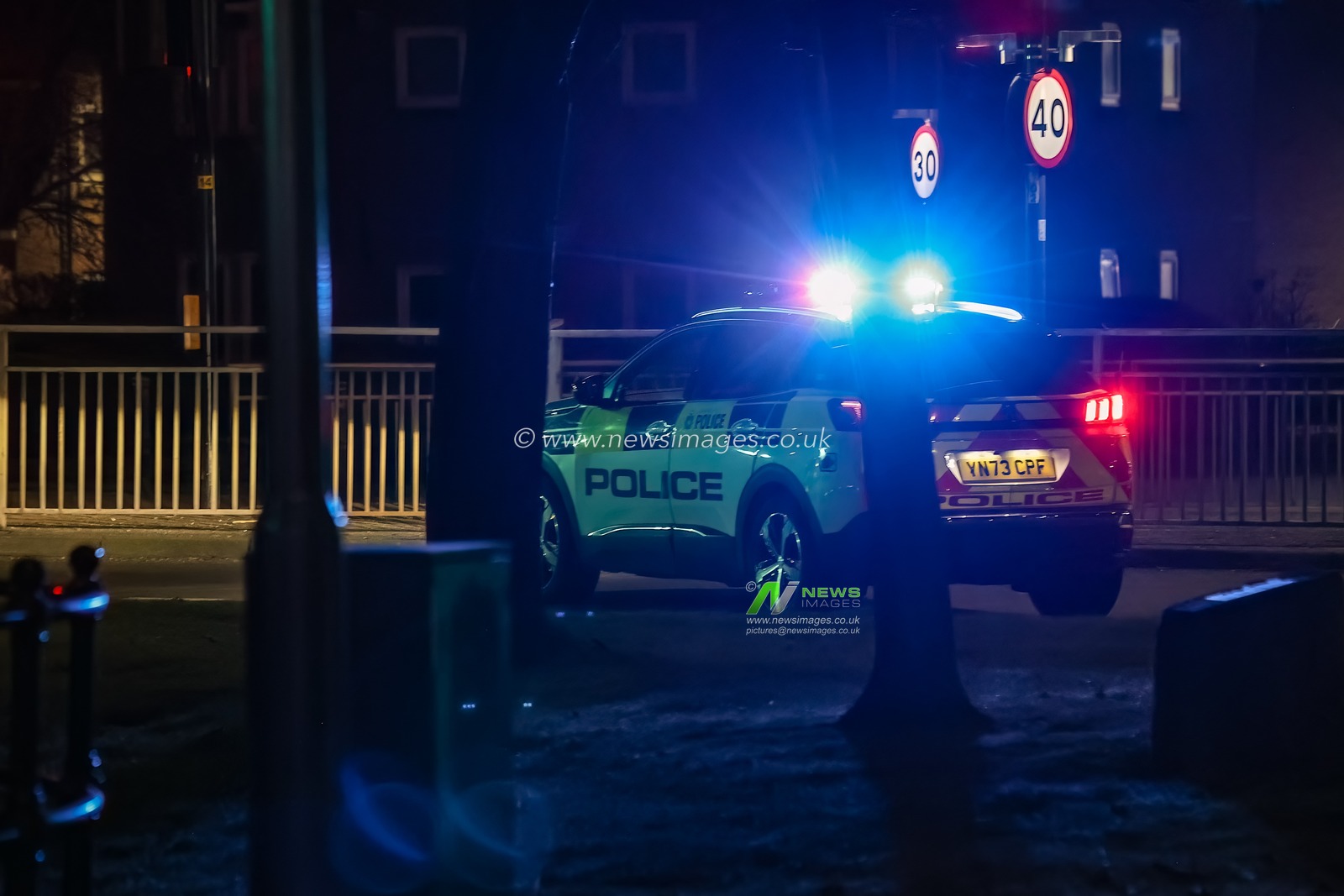 Police block West Way during a Police incident in Barnsley Town Centre, Barnsley, United Kingdom, 2nd March 2025

(Photo by Alfie Cosgrove/News Images)