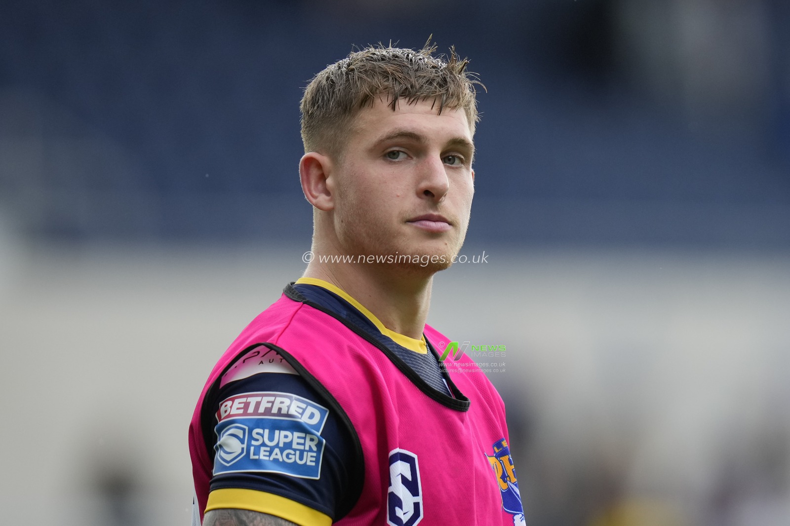 Luke Hooley #21 of Leeds Rhinos after the Betfred Super League Round 21 match Leeds Rhinos vs Leigh Leopards at Headingley Stadium, Leeds, United Kingdom, 6th August 2023

(Photo by Steve Flynn/News Images)