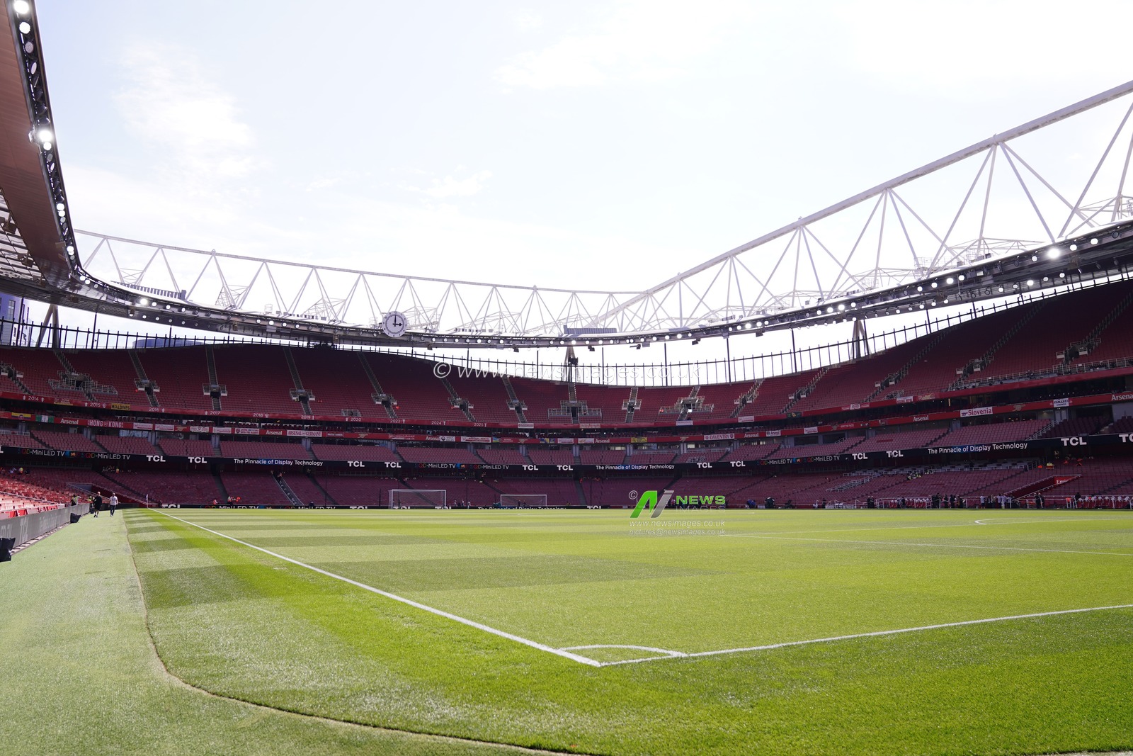 General view of the Emirates Stadium ahead of the Premier League match Arsenal vs Fulham at Emirates, London, United Kingdom on 02 May 2026

(Photo by Harvey Murphy/News Images)