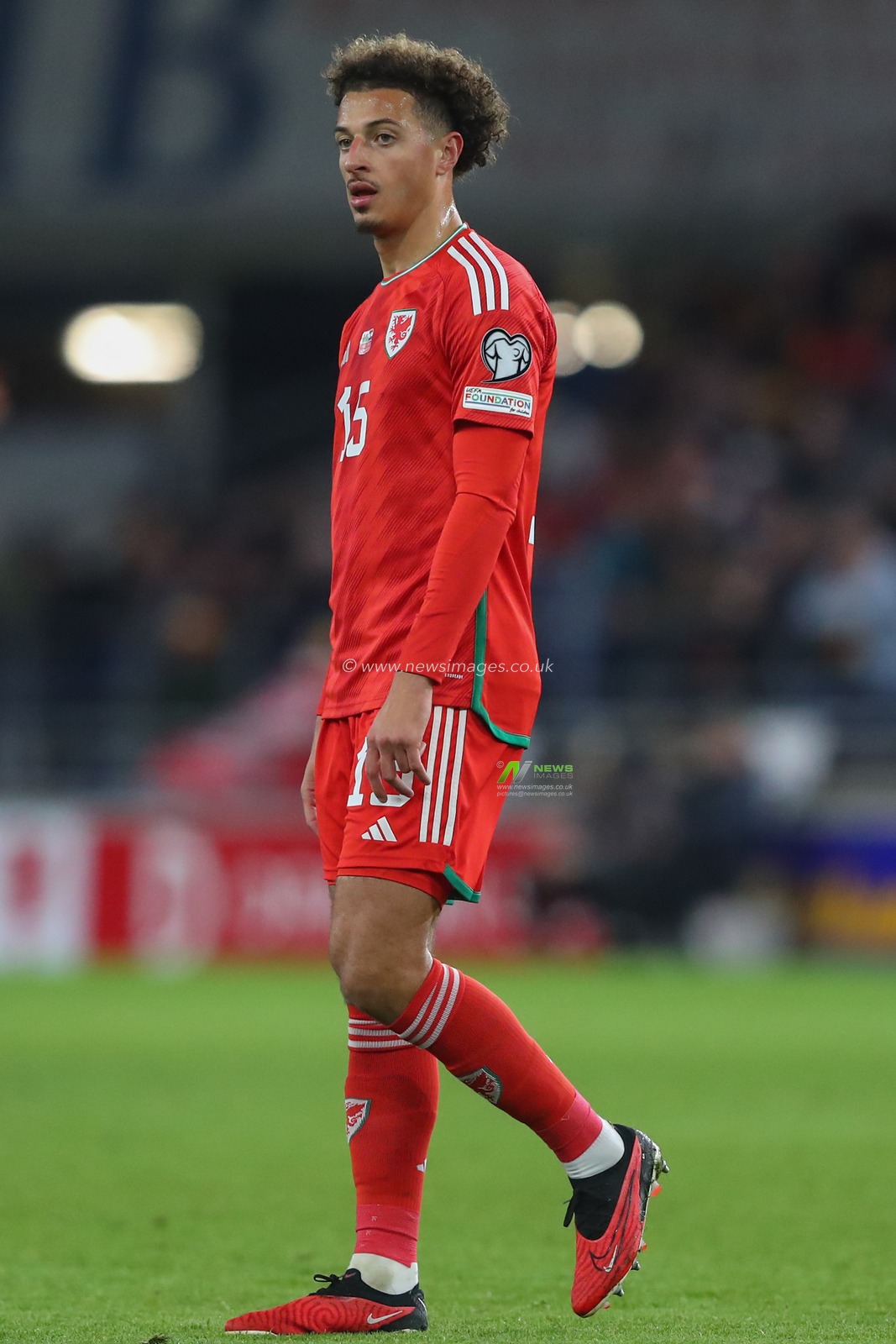 Ethan Ampadu of Wales during the UEFA Euro 2024 Qualifiers match Wales vs Croatia at Cardiff City Stadium, Cardiff, United Kingdom, 15th October 2023

(Photo by Gareth Evans/News Images)