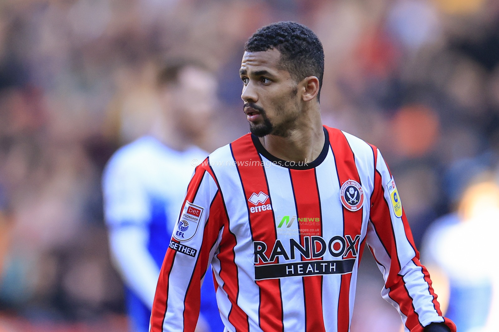 Illiman Ndiaye #29 of Sheffield United during the Sky Bet Championship match Sheffield United vs Wigan Athletic at Bramall Lane, Sheffield, United Kingdom, 7th April 2023

(Photo by Conor Molloy/News Images)