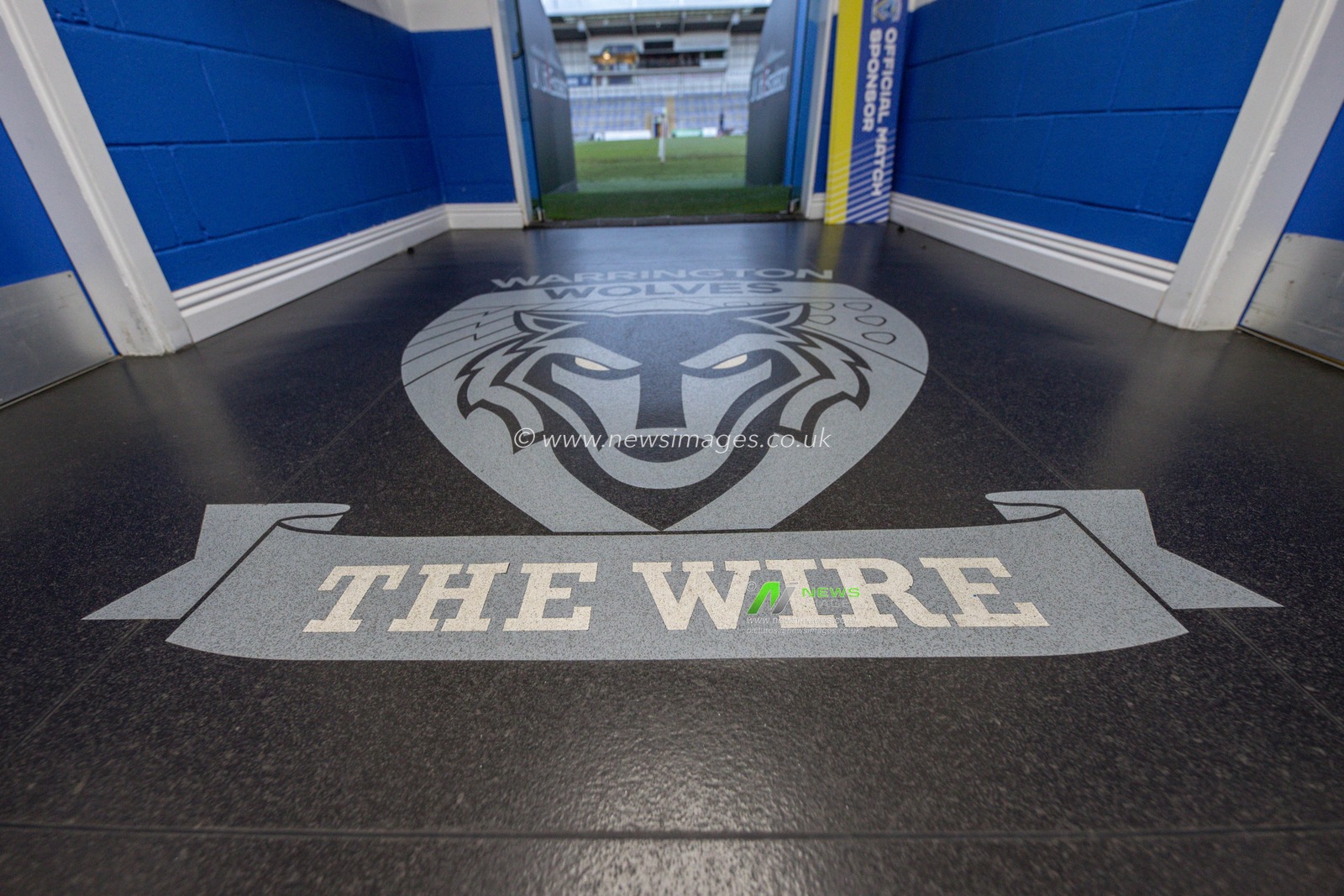 A view from in the tunnel during the Betfred Super League Round 5 match Warrington Wolves vs Leigh Leopards at Halliwell Jones Stadium, Warrington, United Kingdom, 17th March 2023

(Photo by Mark Cosgrove/News Images)