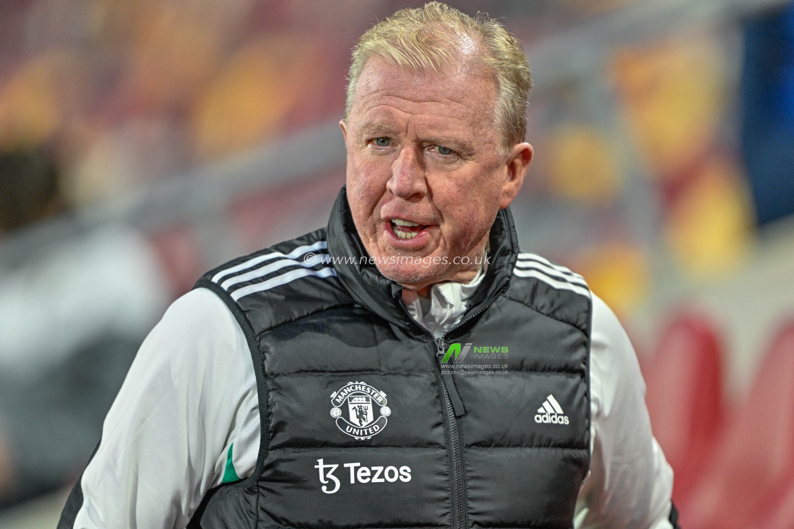 Steve McClaren assistant manager for Manchester United during the Premier League match Brentford vs Manchester United at The Gtech Community Stadium, London, United Kingdom, 30th March 2024

(Photo by Cody Froggatt/News Images)