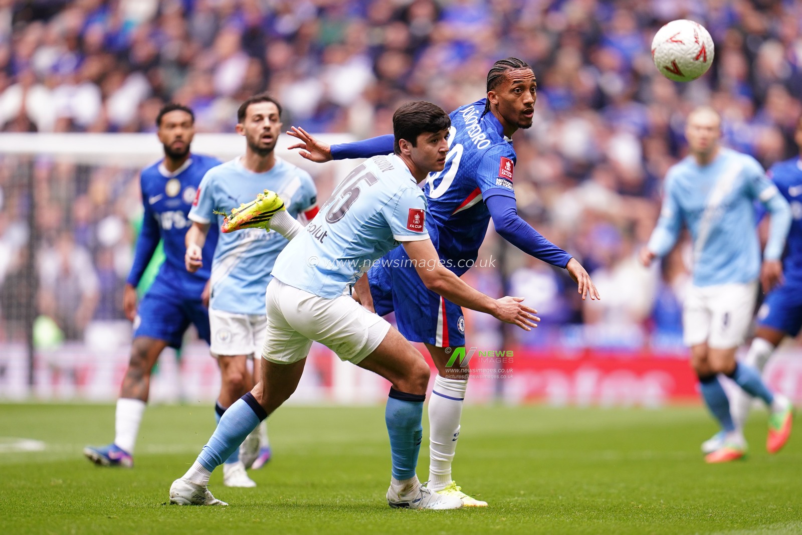 during the Emirates FA Cup Final match Chelsea vs Manchester City at Wembley Stadium, London, United Kingdom on 16 May 2026

(Photo by Harvey Murphy/News Images)