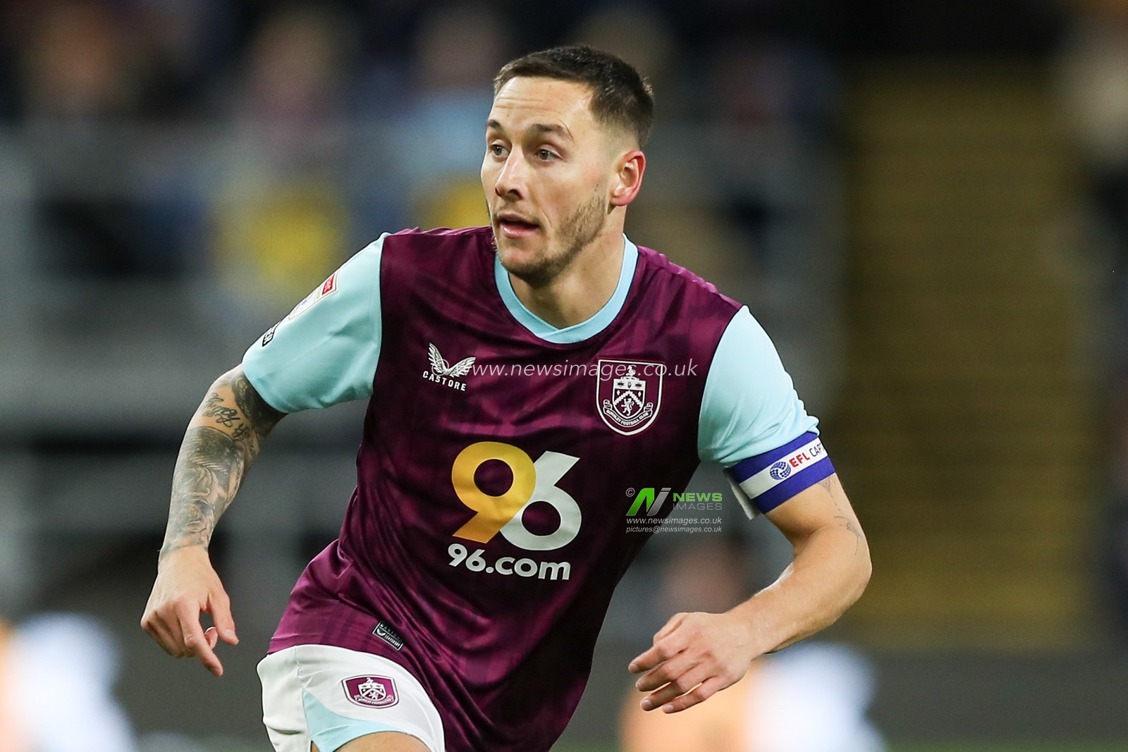 Josh Brownhill of Burnley during the Sky Bet Championship match Burnley vs West Bromwich Albion at Turf Moor, Burnley, United Kingdom, 11th March 2025

(Photo by Jorge Horsted/News Images)