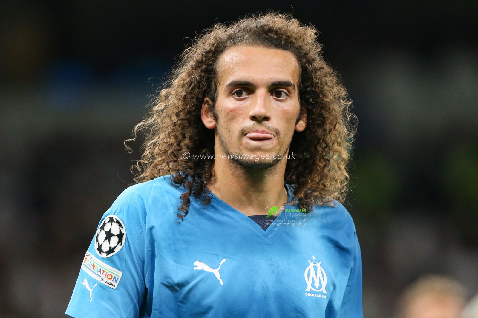 MattÃ©o Guendouzi #6 of Marseille during the UEFA Champions League match Tottenham Hotspur vs Marseille at Tottenham Hotspur Stadium, London, United Kingdom, 7th September 2022

(Photo by Arron Gent/News Images)