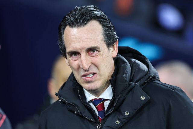 Unai Emery Manager of Aston Villa during the Premier League match Manchester City vs Aston Villa at Etihad Stadium, Manchester, United Kingdom, 3rd April 2024

(Photo by Mark Cosgrove/News Images)