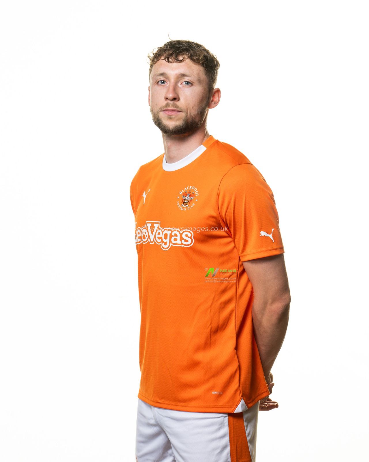 Blackpool Squad Headshots at Bloomfield Road, Blackpool, United Kingdom, 27th July 2023

(Photo by Craig Thomas/News Images)