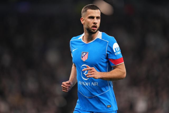 David Hancko of Atlético Madrid during the UEFA Champions League match Tottenham Hotspur vs Atletico Madrid at Tottenham Hotspur Stadium, London, United Kingdom on 18 March 2026

(Photo by Harvey Murphy/News Images)
