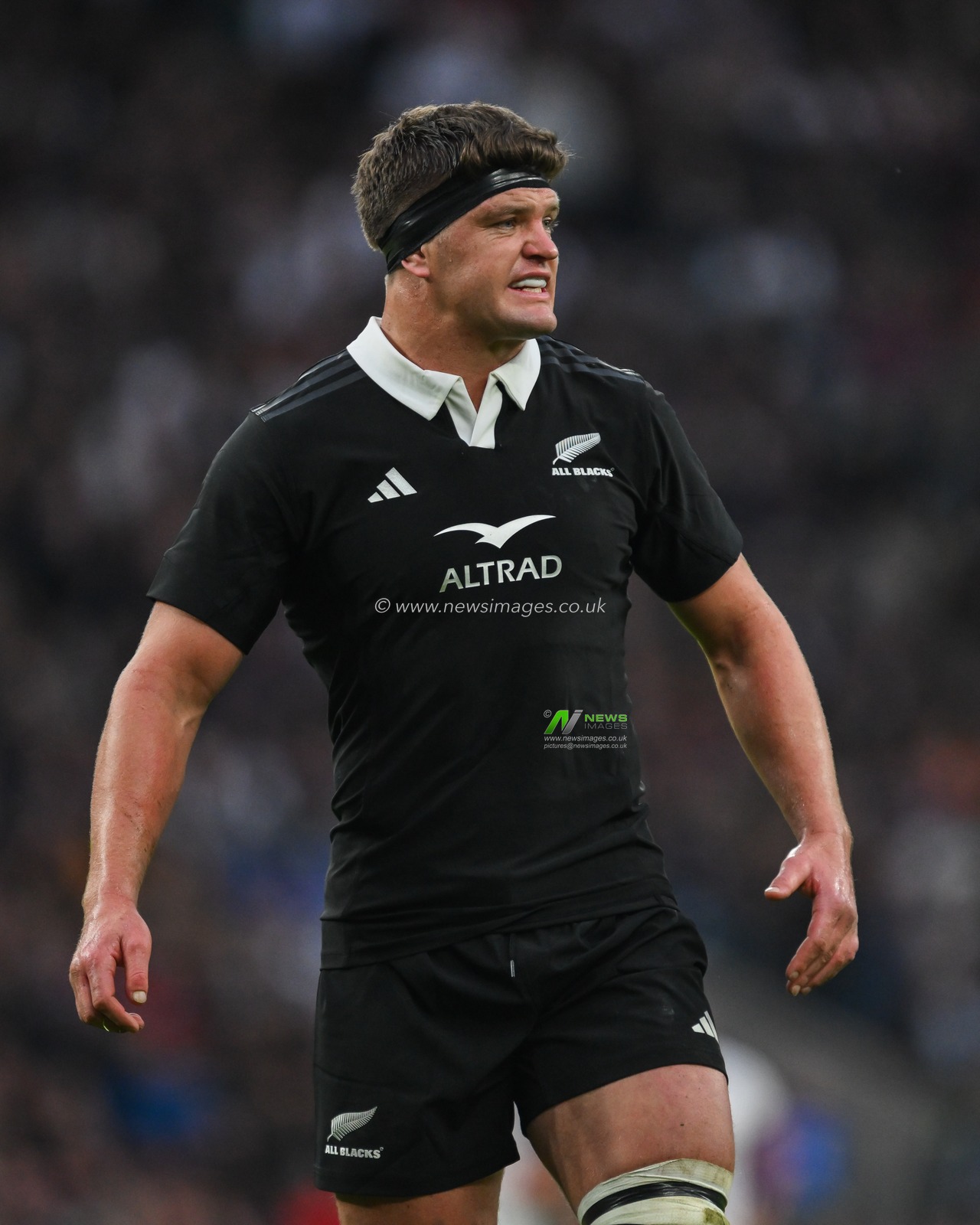 Scott Barrett of New Zealand during the Autumn Nations Series match England vs New Zealand at Allianz Stadium,, Twickenham, United Kingdom, 2nd November 2024

(Photo by Craig Thomas/News Images)