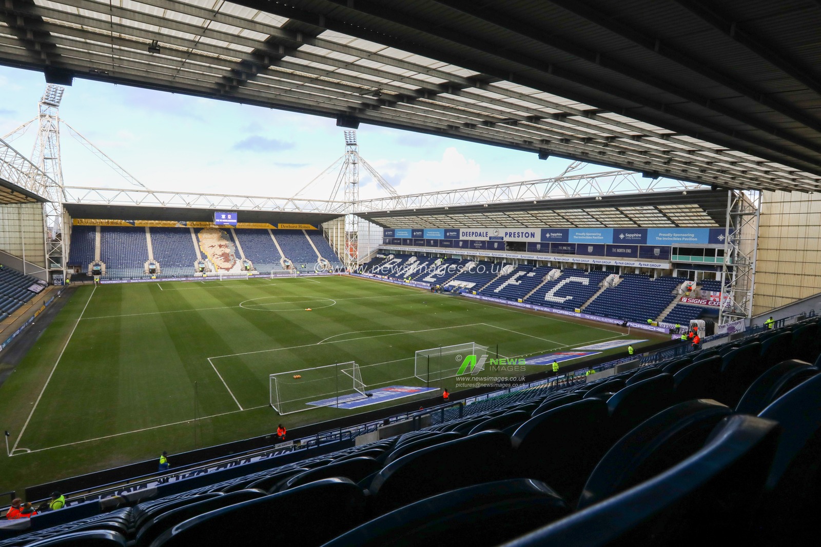A general view of Deepdale ahead of the Sky Bet Championship match Preston North End vs Middlesbrough at Deepdale, Preston, United Kingdom, 25th January 2025

(Photo by Jorge Horsted/News Images)