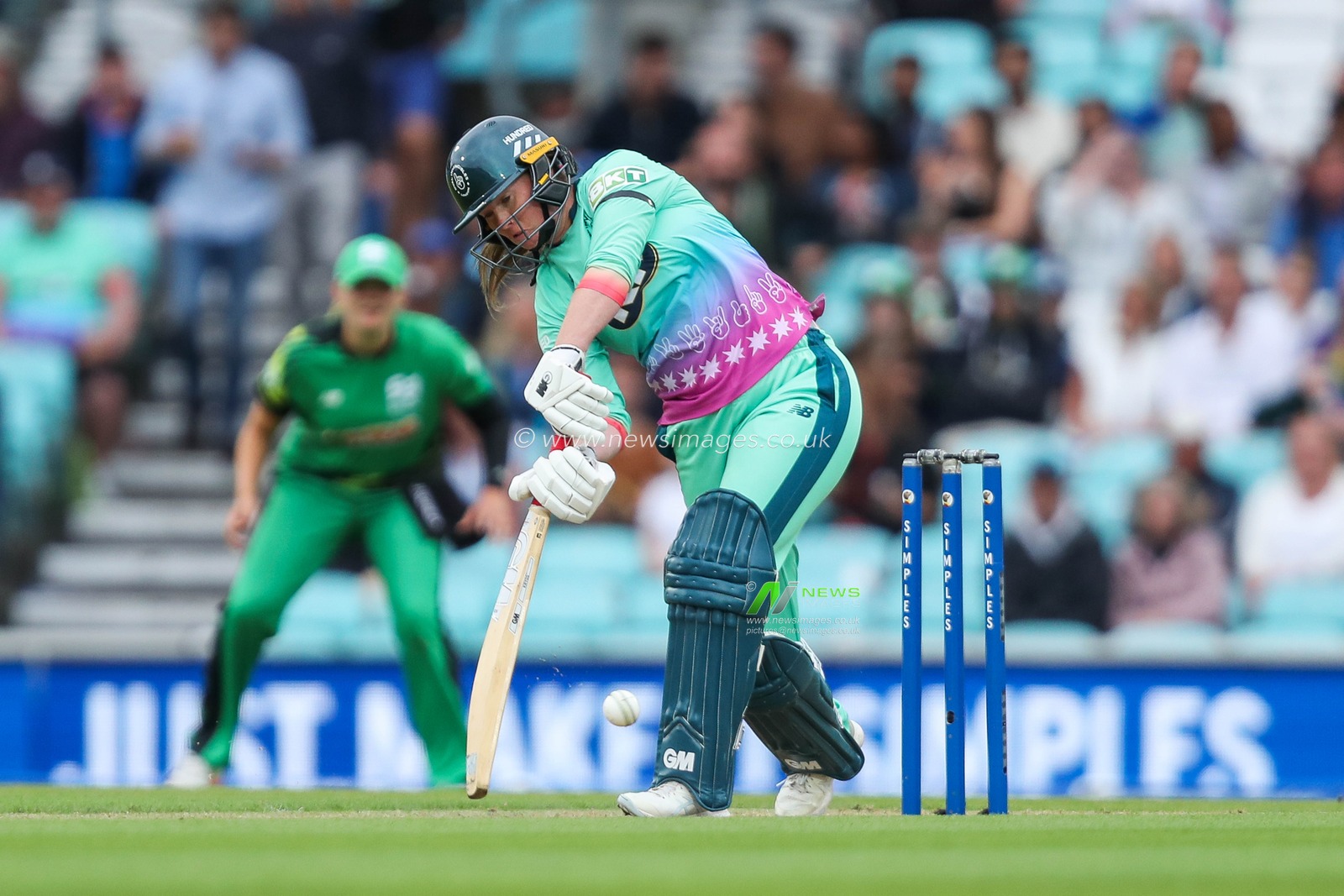 Lauren Winfield-Hill of Oval Invincibles bats during the The Hundred match Oval Invincibles Women vs Southern Brave Women at The Kia Oval, London, United Kingdom, 8th August 2024

(Photo by Izzy Poles/News Images)