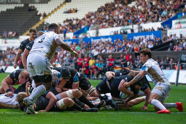 United Rugby Championship Ospreys v Dragons Rugby