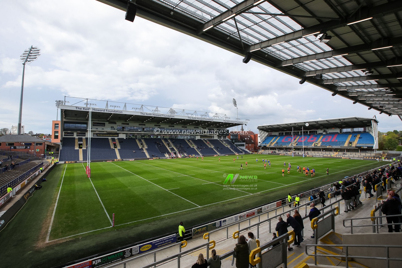 A general view inside Headingley Stadium ahead of the Betfred Super League Round 11 match Leeds Rhinos vs Salford Red Devils at Headingley Stadium, Leeds, United Kingdom, 5th May 2023

(Photo by James Heaton/News Images)