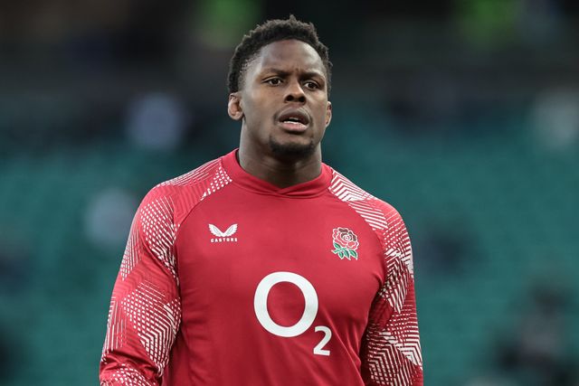 Mario Itoje of England in the pre-game warm up during the Quilter Nations Series 2025 match England vs Argentina at Allianz Stadium, Twickenham, United Kingdom, 23rd November 2025

(Photo by Mark Cosgrove/News Images)

*** GER AUT SUI OUT ***
