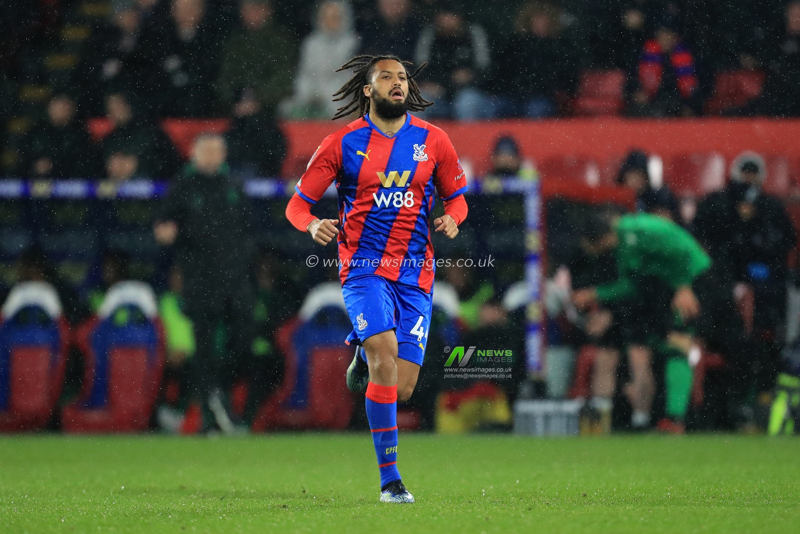 Jairo Riedewald #44 of Crystal Palace.