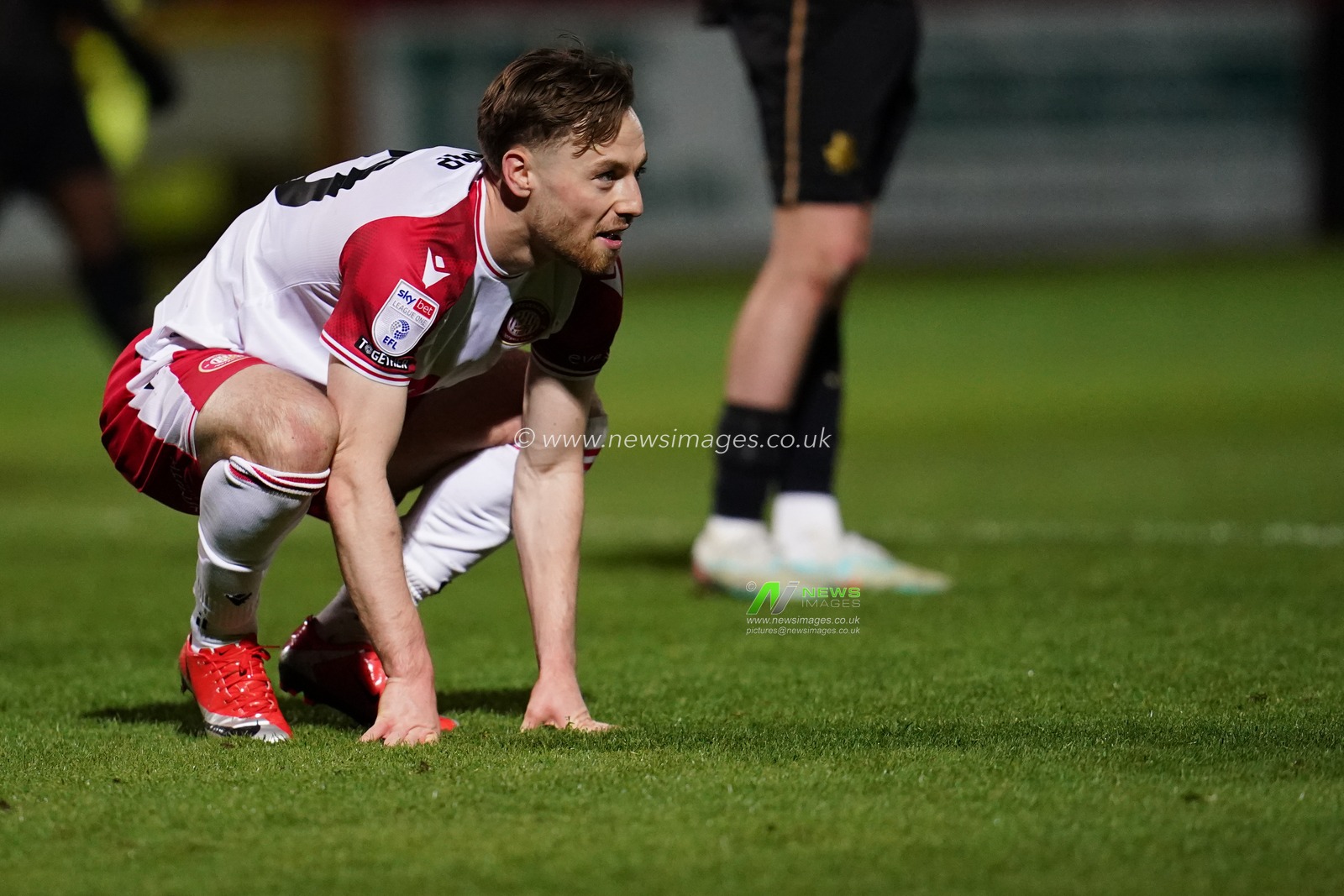 Dan Kemp of Stevenage at full time during the Sky Bet League One match Stevenage vs Barnsley at Lamex Stadium, Stevenage, United Kingdom on 21st April 2026

(Photo by Harvey Murphy/News Images)