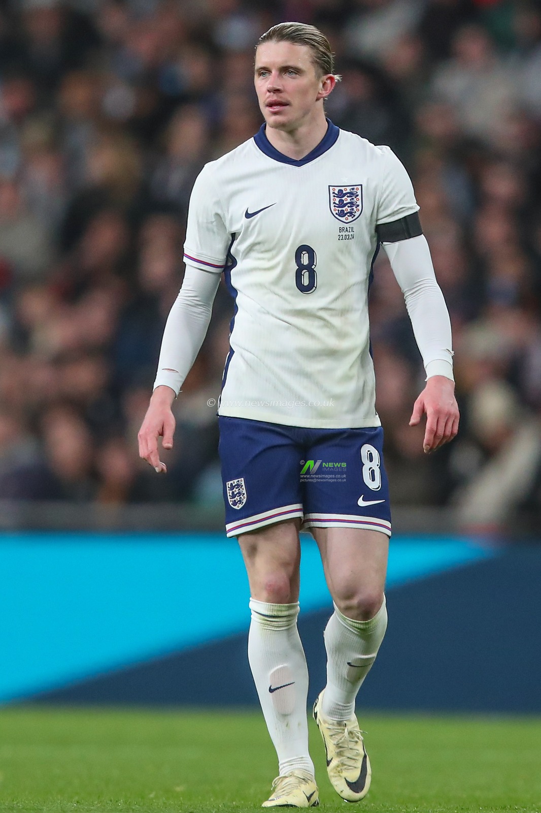 Conor Gallagher of England during the International Friendly match England vs Brazil at Wembley Stadium, London, United Kingdom, 23rd March 2024

(Photo by Gareth Evans/News Images)