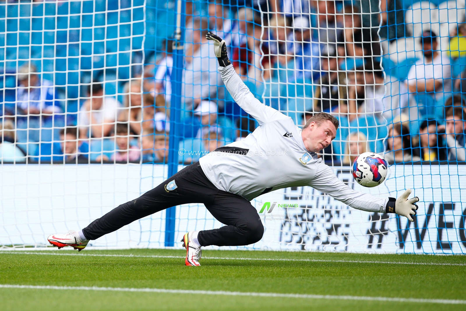 David Stockdale #31 of Sheffield Wednesday warms up before the Sky Bet League 1 match Sheffield Wednesday vs Barnsley at Hillsborough, Sheffield, United Kingdom, 3rd September 2022

(Photo by Ben Early/News Images)