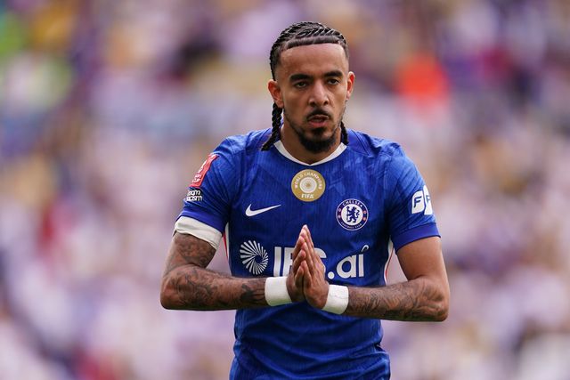 Malo Gusto of Chelsea during the Emirates FA Cup Semi-Final match Chelsea vs Leeds United at Wembley Stadium, London, United Kingdom on 26 April 2026

(Photo by Harvey Murphy/News Images)