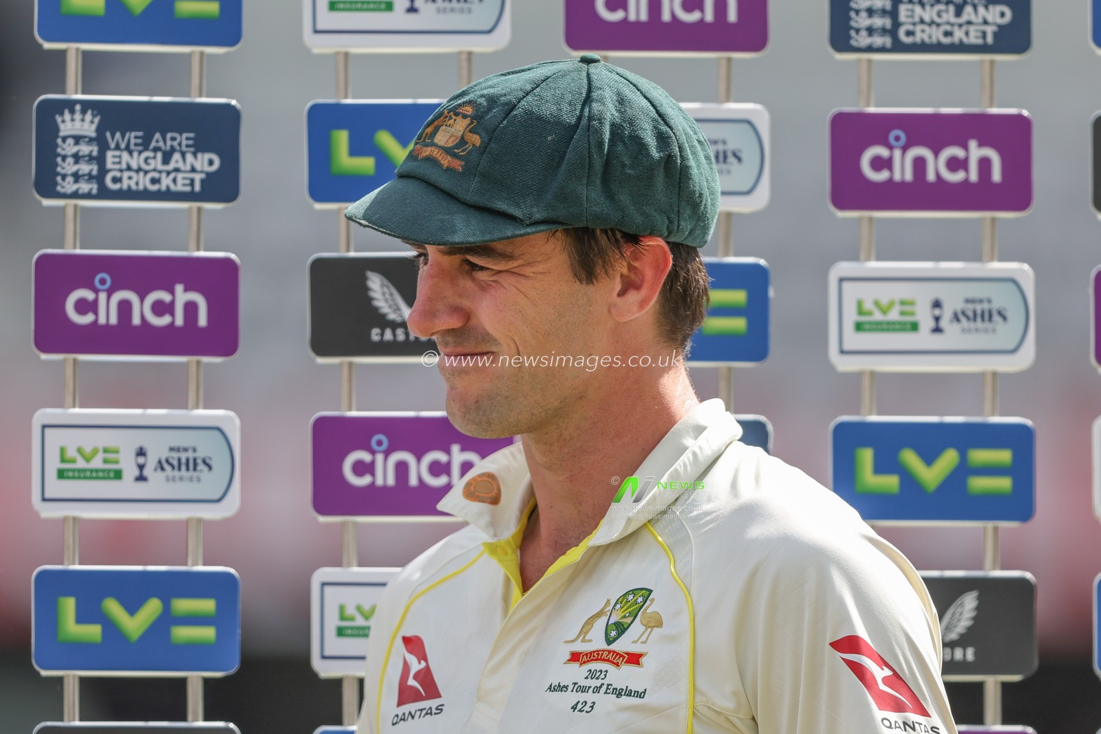 Pat Cummings of Australia speaks in the press conference during the LV= Insurance Ashes Third Test Series Day 4 England vs Australia at Headingley Stadium, Leeds, United Kingdom, 9th July 2023

(Photo by Mark Cosgrove/News Images)
