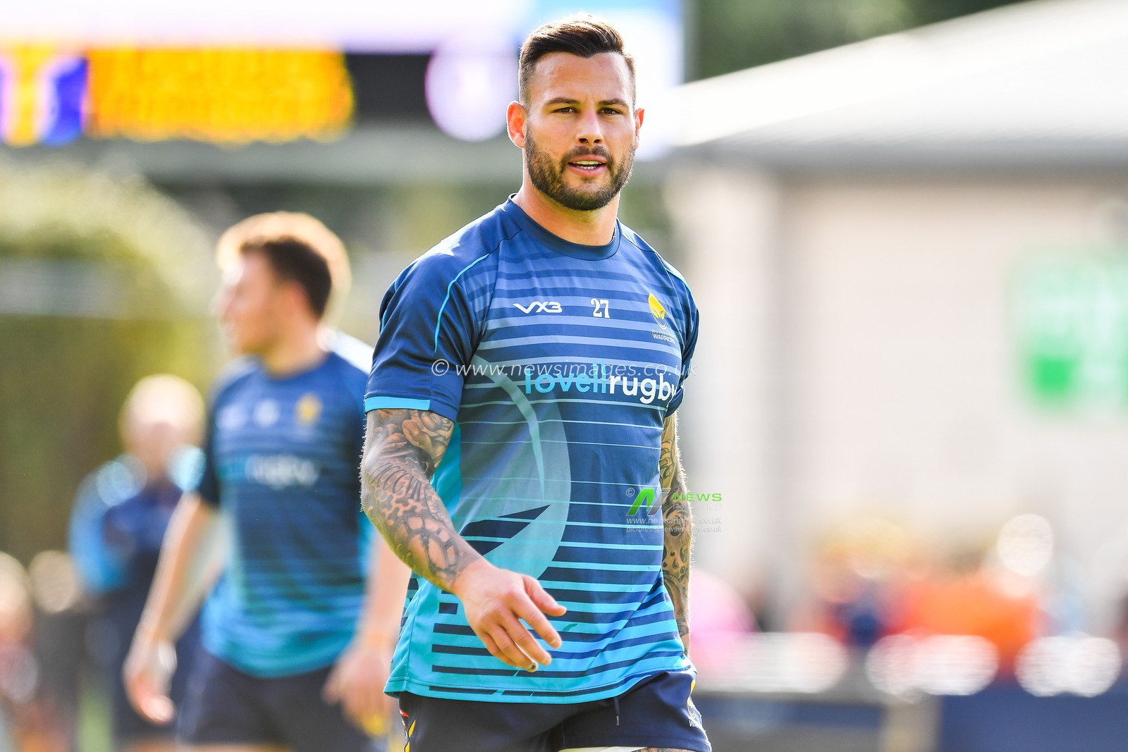 7th October 2018, Sixways Stadium, Worcester, England; Gallagher Premiership, Worcester v Bristol ; 
Francois Hougaard of Worcester Warriors during the pre match warm up

Credit: Craig Thomas/news Images