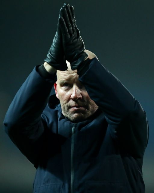 Henrik Pedersen manager of Sheffield Wednesday claps fans after 1-0 defeat after the Sky Bet Championship match Blackburn Rovers vs Sheffield Wednesday at Ewood Park, Blackburn, United Kingdom, 3rd February 2026

(Photo by Jorge Horsted/News Images)