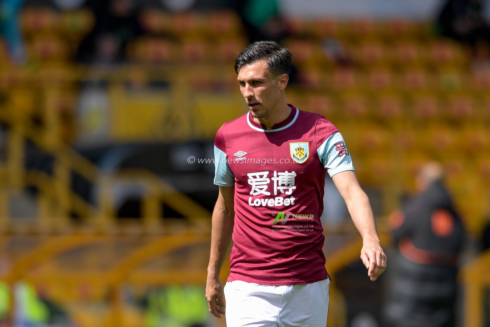Jack Cork #4 of Burnley in action during the game