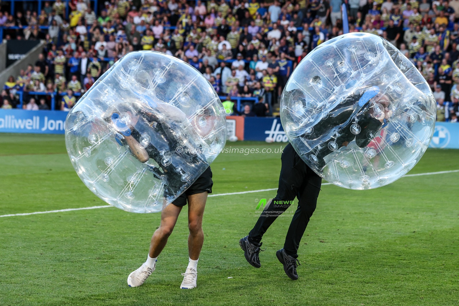 Warrington Wolves half time game during the Betfred Super League round 15 match Warrington Wolves vs Leeds Rhinos at The Halliwell Jones Stadium, Warrington, United Kingdom on 18 June 2026

(Photo by Alfie Cosgrove/News Images)