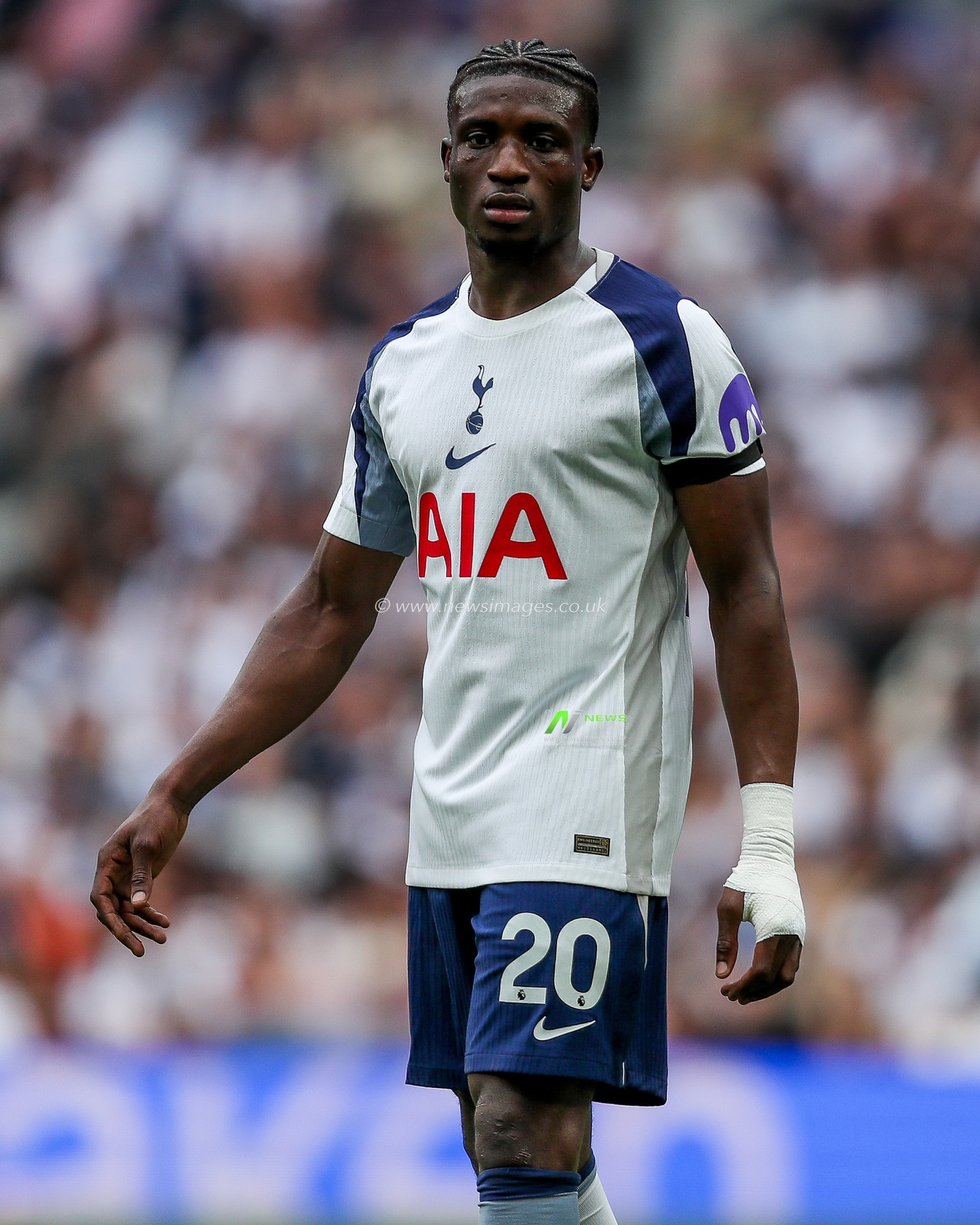 Mohammed Kudus of Tottenham Hotspur looks on during the Premier League match Tottenham Hotspur vs Burnley at Tottenham Hotspur Stadium, London, United Kingdom, 16th August 2025

(Photo by Izzy Poles/News Images)