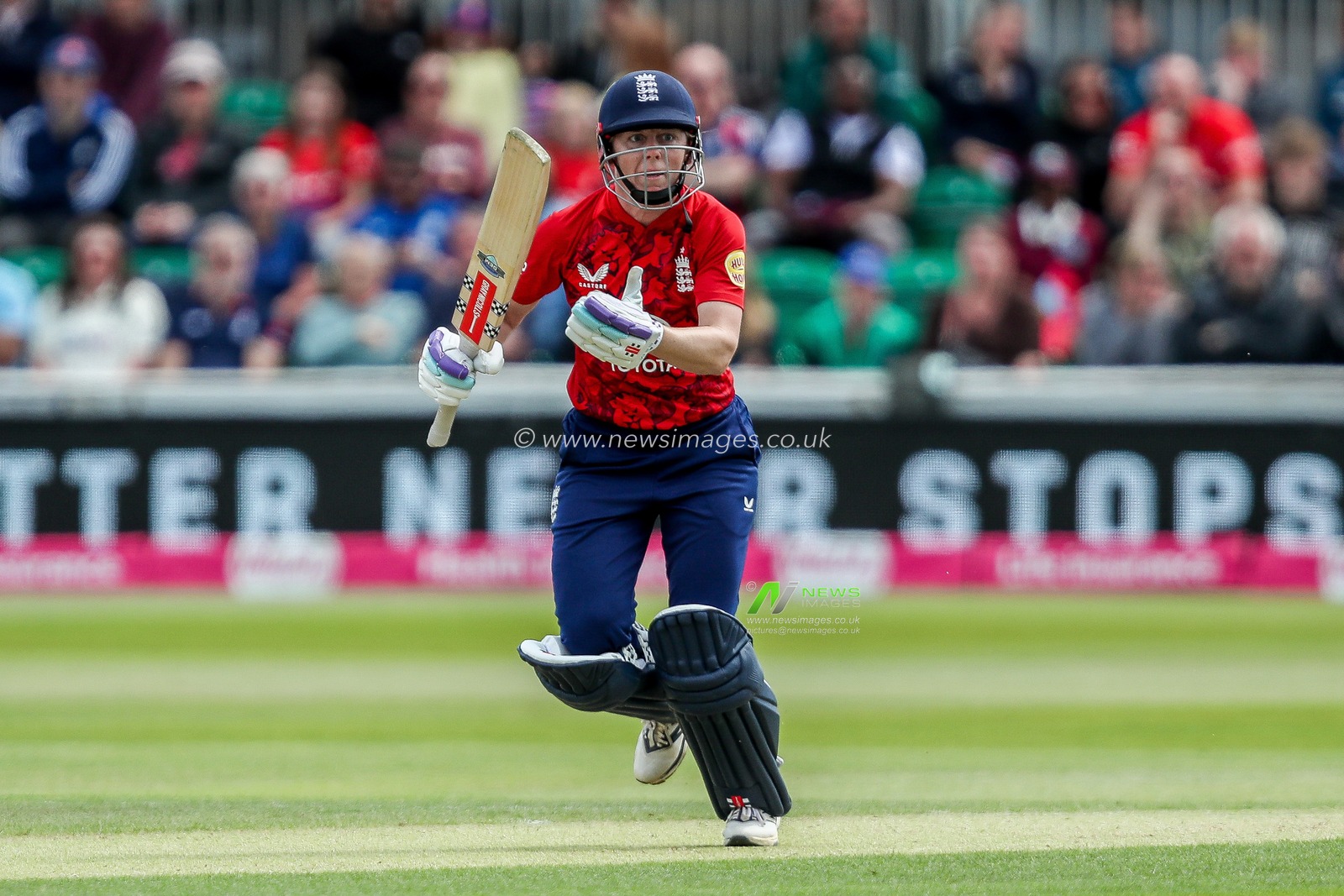 Heather Knight of England Women in action during the 3rd Vitality IT20 Series match England Women vs West Indies Women at The Cloud County Ground, Chelmsford, United Kingdom, 26th May 2025

(Photo by Izzy Poles/News Images)