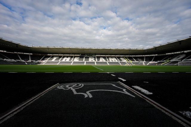 A general view of the pitch and stands during the Sky Bet Championship match Derby County vs West Bromwich Albion at Pride Park Stadium, Derby, United Kingdom on 09 September 2026

(Photo by Maynard Manyowa/News Images)