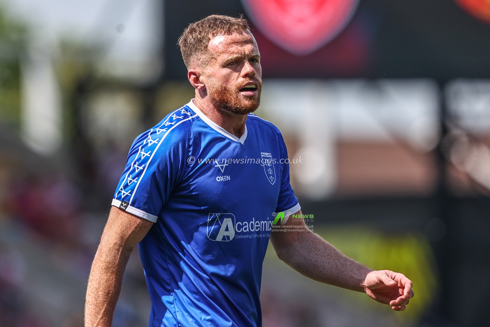 Joe Burgess of Hull KR during pre-game warm up during the Betfred Challenge Cup Semi-final match Hull KR vs Catalans Dragons at LNER Community Stadium, York, United Kingdom, 10th May 2025

(Photo by Alfie Cosgrove/News Images)