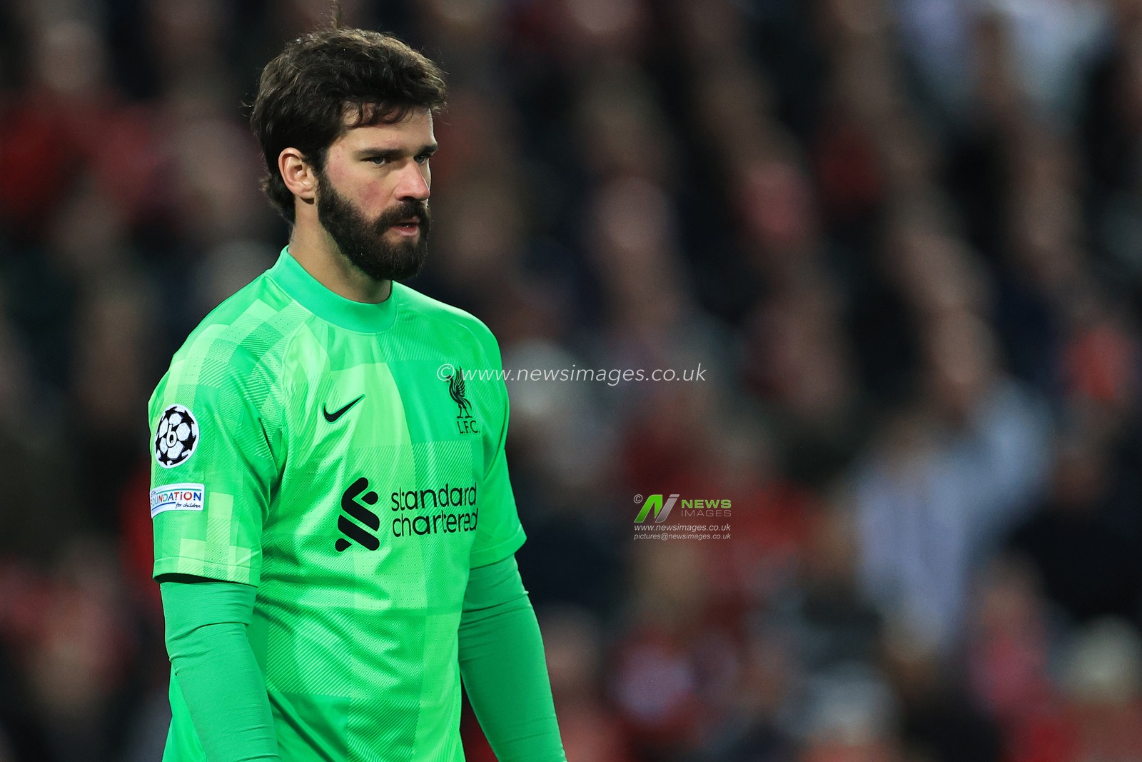 Alisson Becker #1 of Liverpool
