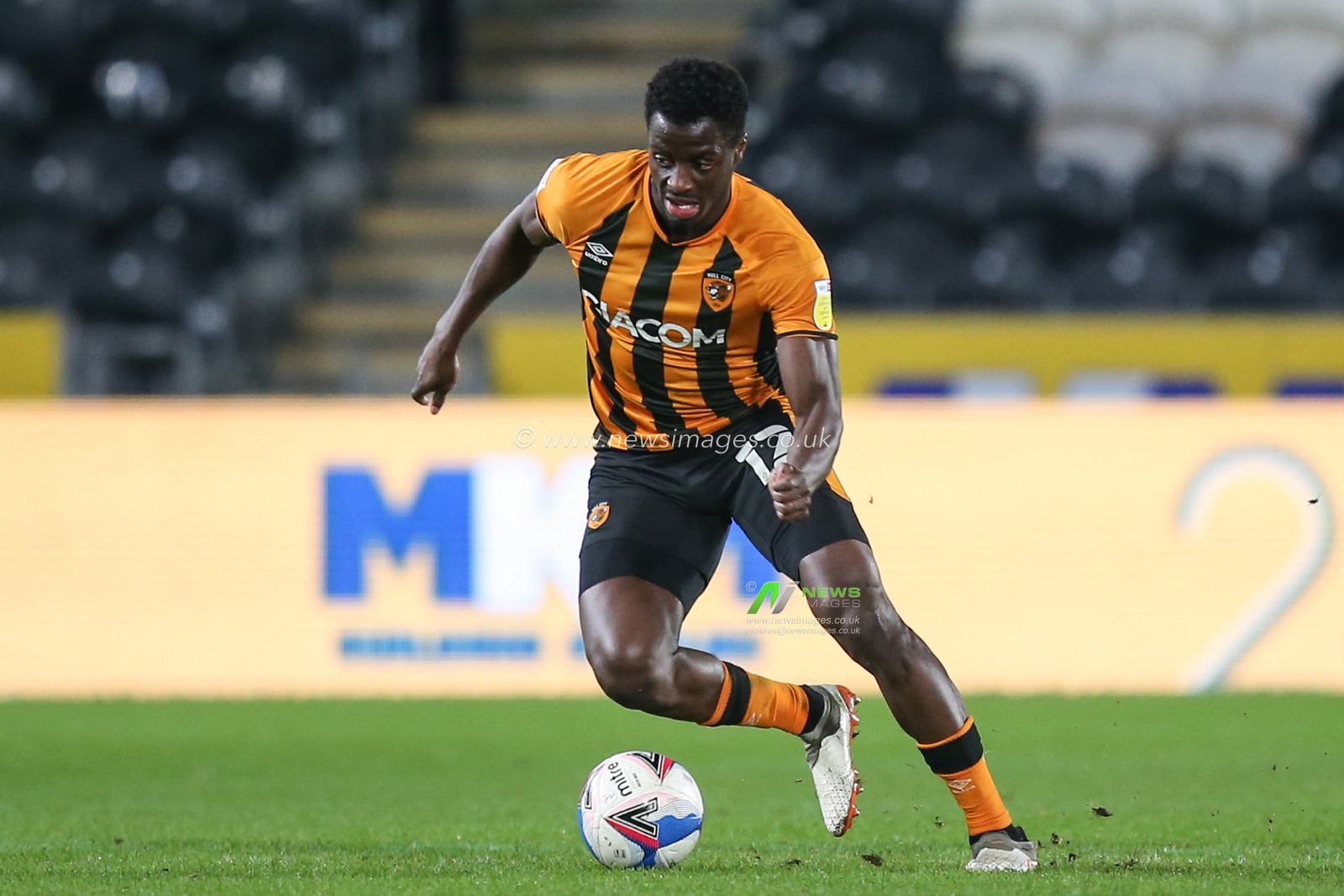 Josh Emmanuel #12 of Hull City during the game