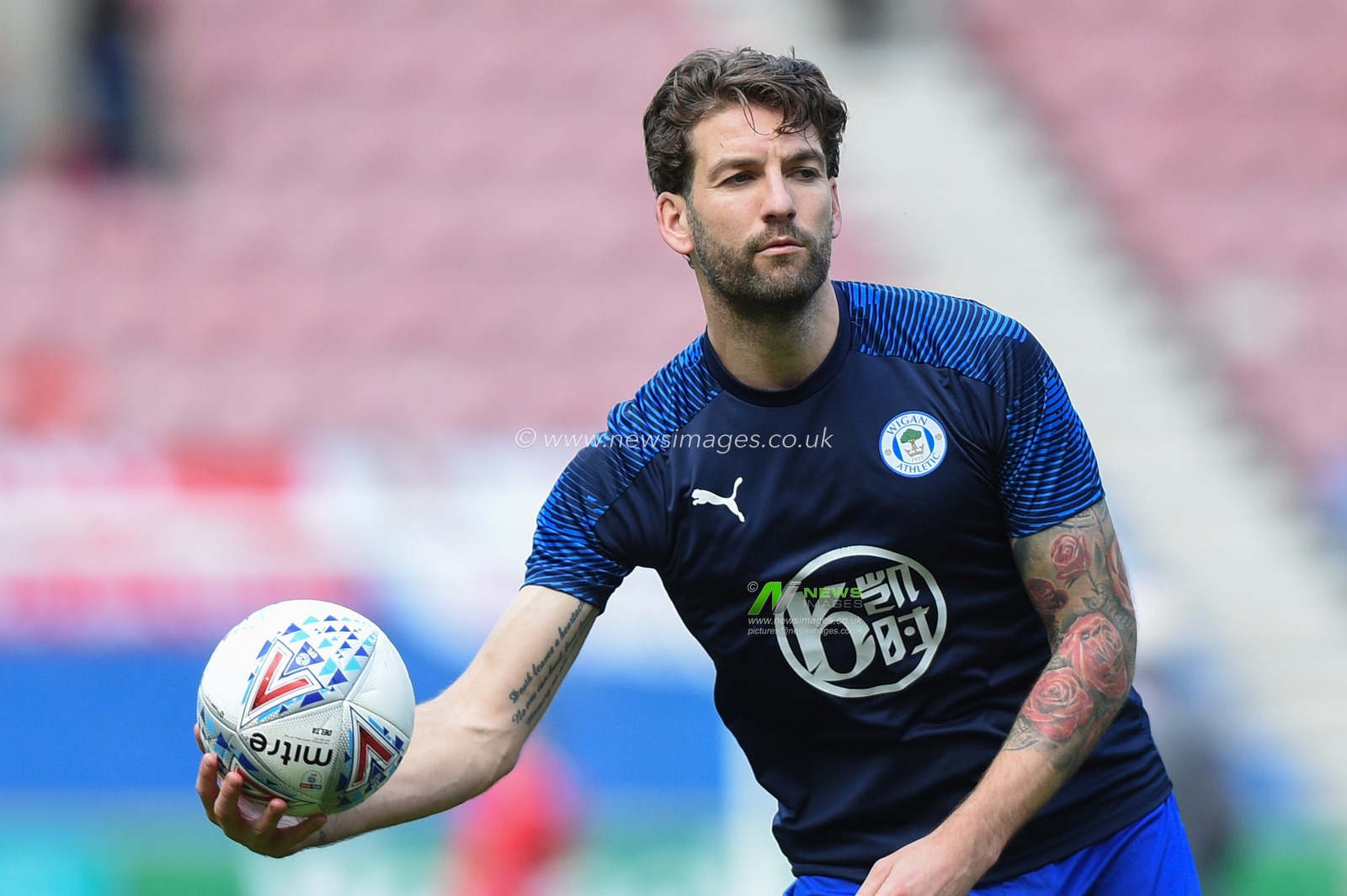 20th October 2019, DW Stadium, Wigan, England; Sky Bet Championship, Wigan Athletic v Nottingham Forest :

Credit: Richard Long/News Images