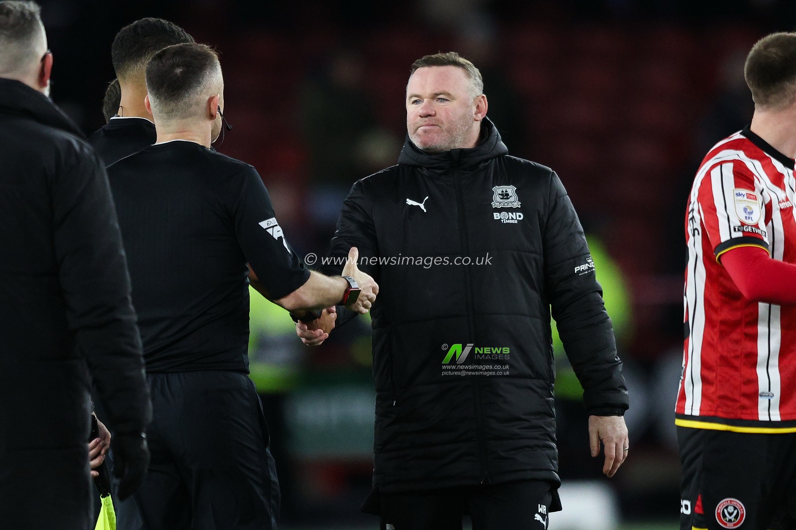 Wayne Rooney Manager of Plymouth Argyle following the Sky Bet Championship match Sheffield United vs Plymouth Argyle at Bramall Lane, Sheffield, United Kingdom, 14th December 2024

(Photo by Alex Roebuck/News Images)