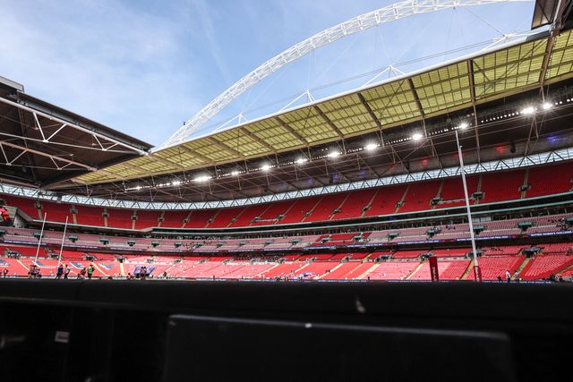 A general view of Wembley Stadium ahead of the Betfred Challenge Cup Final match Wigan Warriors vs Hull KR at Wembley Stadium, London, United Kingdom on 30 May 2026

(Photo by Alfie Cosgrove/News Images)