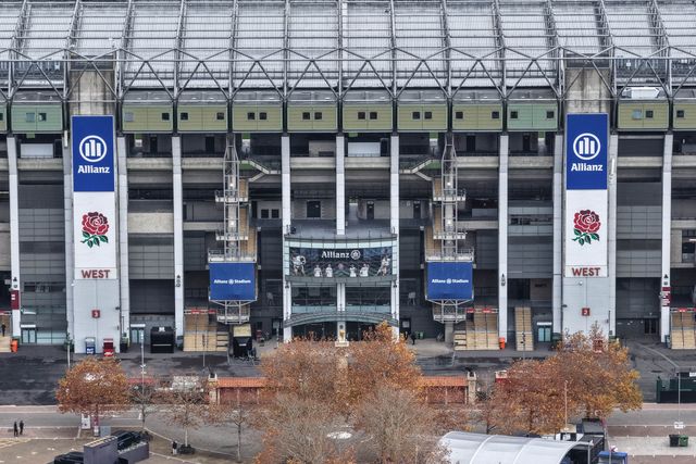 A general aerial view of The Allianz Stadium ahead of the Quilter Nations Series 2025 match England vs Fiji at Allianz Stadium, Twickenham, United Kingdom, 8th November 2025

(Photo by Mark Cosgrove/News Images)

*** GER AUT SUI OUT ***