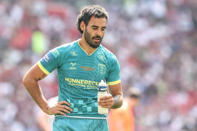 Tyrone May of Hull KR during the Betfred Challenge Cup Final match Wigan Warriors vs Hull KR at Wembley Stadium, London, United Kingdom on 30 May 2026

(Photo by Alfie Cosgrove/News Images)