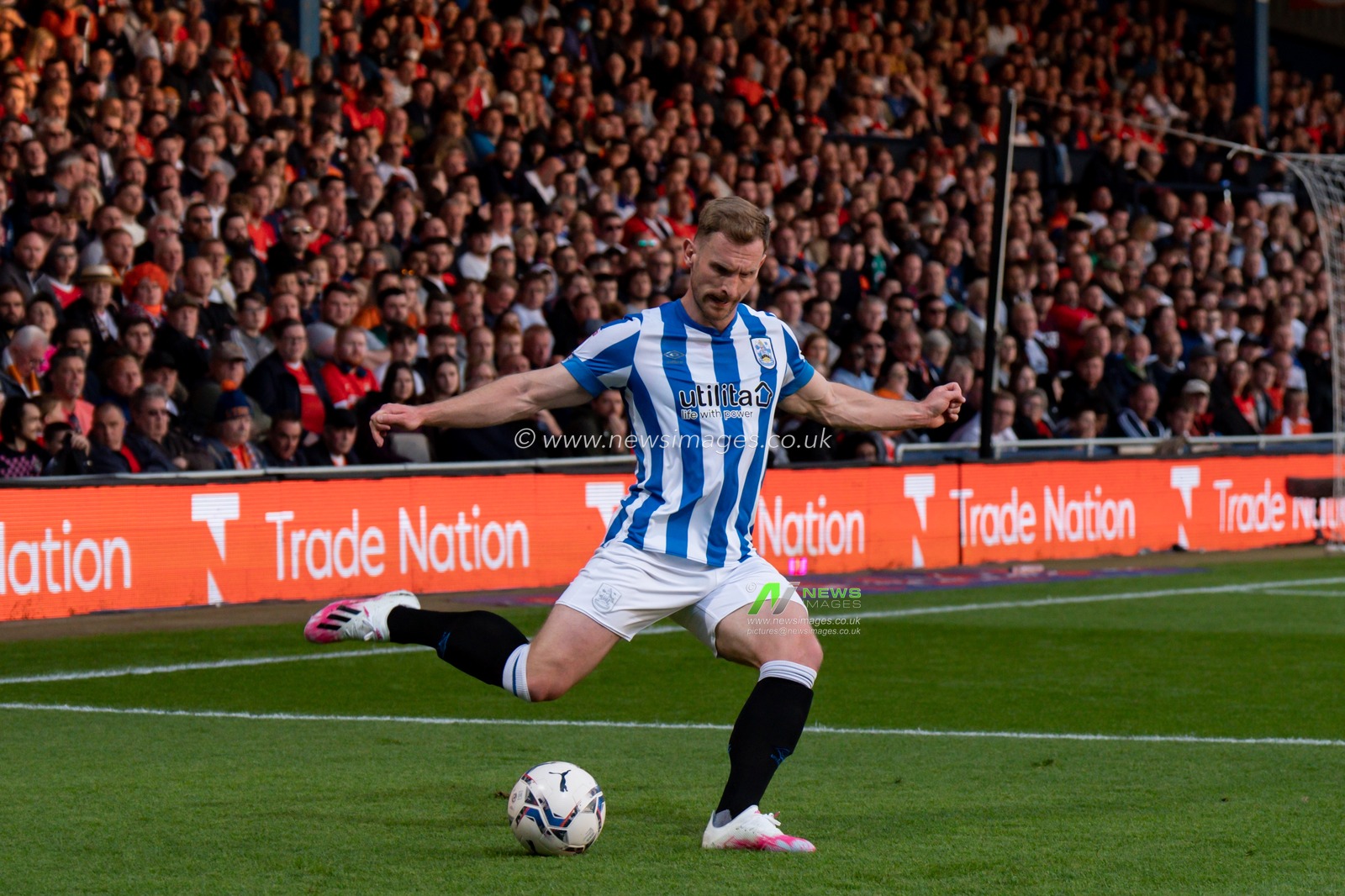 Tom Lees #32 of Huddersfield Town in action during the game