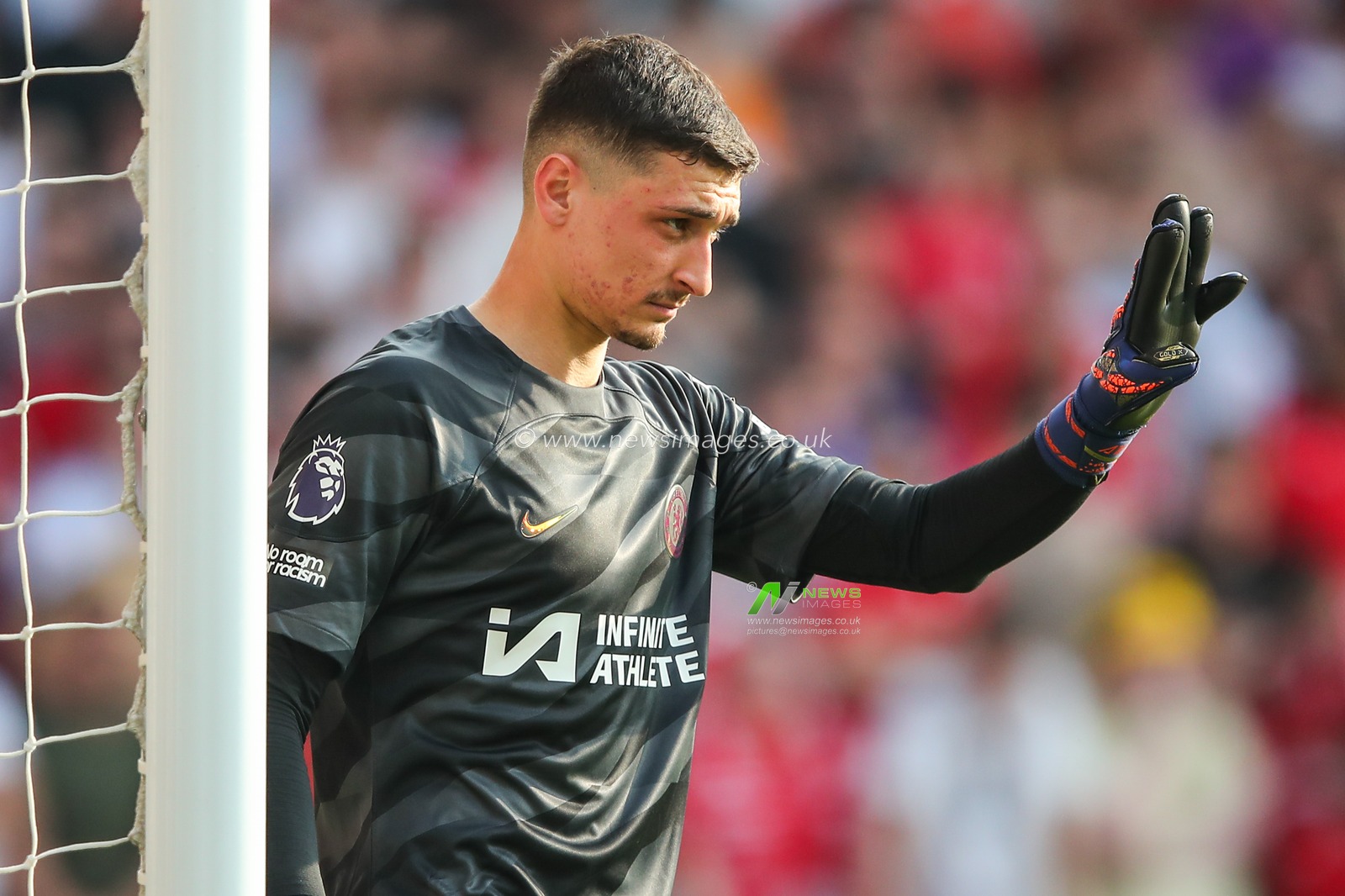 Djordje PetroviÄ‡ of Chelsea gives his teammates instructions during the Premier League match Nottingham Forest vs Chelsea at City Ground, Nottingham, United Kingdom, 11th May 2024

(Photo by Gareth Evans/News Images)