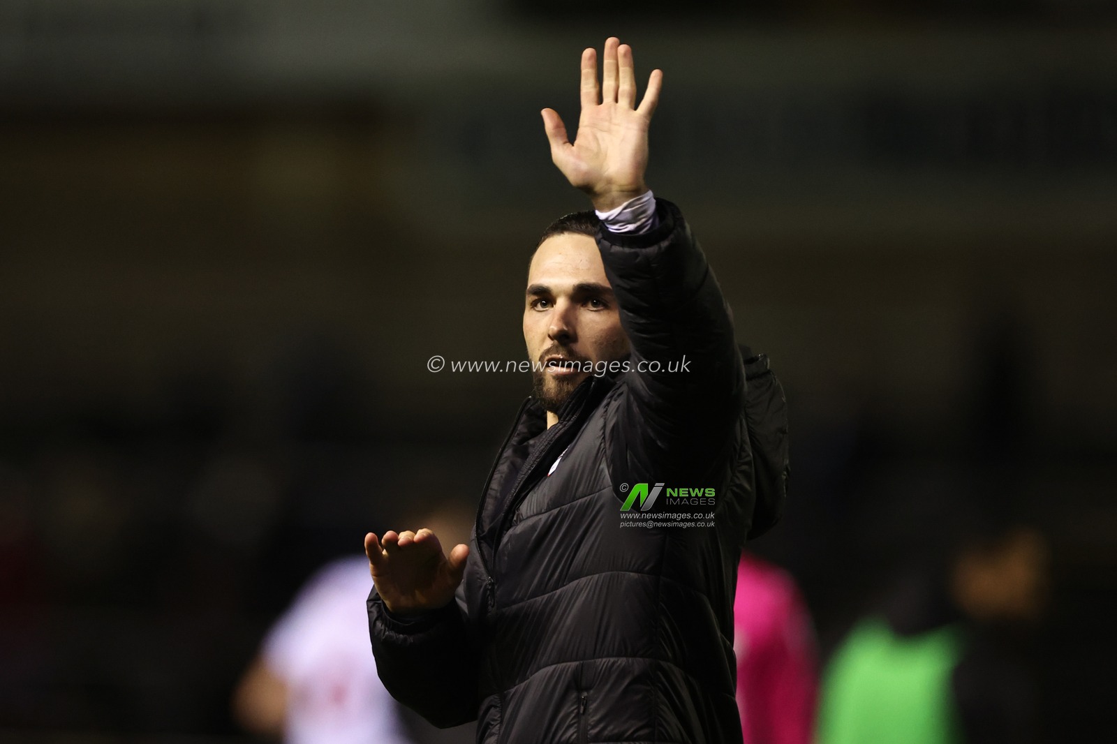 Adam Phillips of Barnsley waves to the fans during the Sky Bet League 1 match Carlisle United vs Barnsley at Brunton Park, Carlisle, United Kingdom, 12th March 2024

(Photo by Mark Cosgrove/News Images)