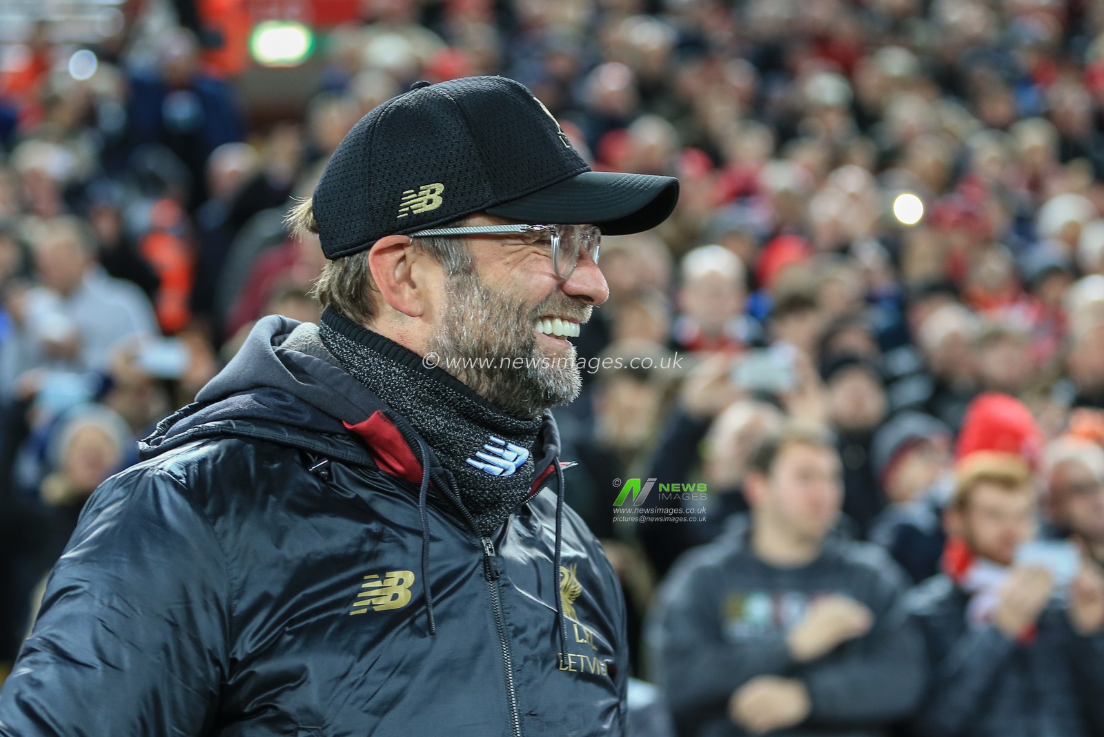 11th December 2018, Anfield, Liverpool, England; UEFA Champions League, Liverpool v Napoli ; Jurgen Klopp manager of Liverpool 


  Credit: Mark Cosgrove/News Images