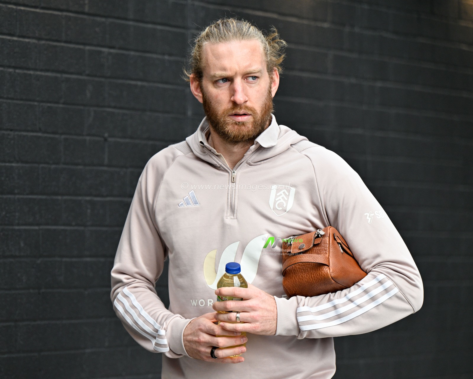 Tim Ream of Fulham arrives ahead of the match, during the Premier League match Burnley vs Fulham at Turf Moor, Burnley, United Kingdom, 3rd February 2024

(Photo by Cody Froggatt/News Images)