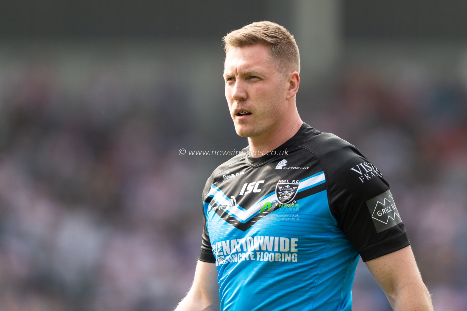 22nd April 2019 , Totally Wicked Stadium, St Helens, England;  Betfred Super League, Round 12, St Helens vs Hull FC, Chris Green (15) of Hull FC 

Credit: Richard Long/News Images