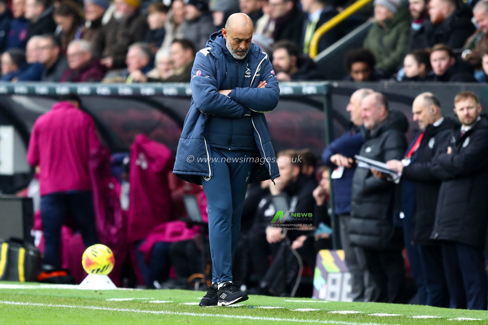 Nuno Espirito Santo manager of West Ham United during the Premier League match Burnley vs West Ham United at Turf Moor, Burnley, United Kingdom on 07 February 2026

(Photo by Jorge Horsted/News Images)