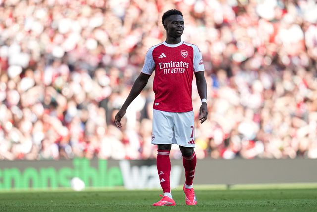 Bukayo Saka of Arsenal during the Pre-season friendly match Arsenal vs Athletic Bilbao at Emirates Stadium, London, United Kingdom, 9th August 2025

(Photo by Harvey Murphy/News Images)