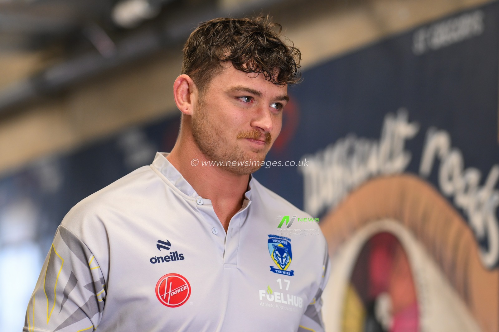 Jordan Crowther of Warrington Wolves  arrives ahead of the Betfred Super League match Warrington Wolves vs Catalans Dragons at Halliwell Jones Stadium, Warrington, United Kingdom, 30th March 2024

(Photo by Craig Thomas/News Images)